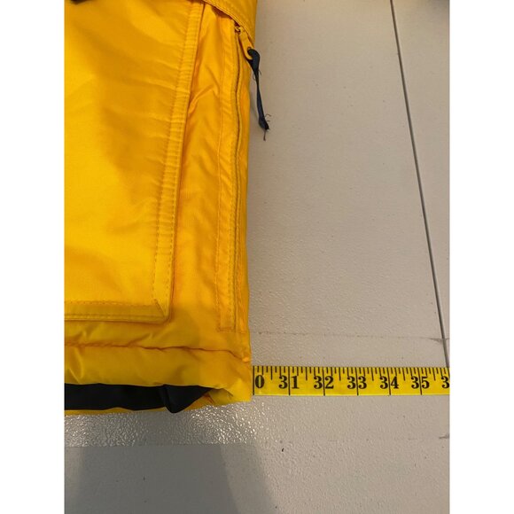 Freeze Defense Mens 3-In-1 Winter Coat Yellow & Black Nylon Polyester Hood 2XL - Picture 13 of 14